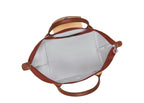 Longchamp Le Pliage Green Medium Handbag Chestnut