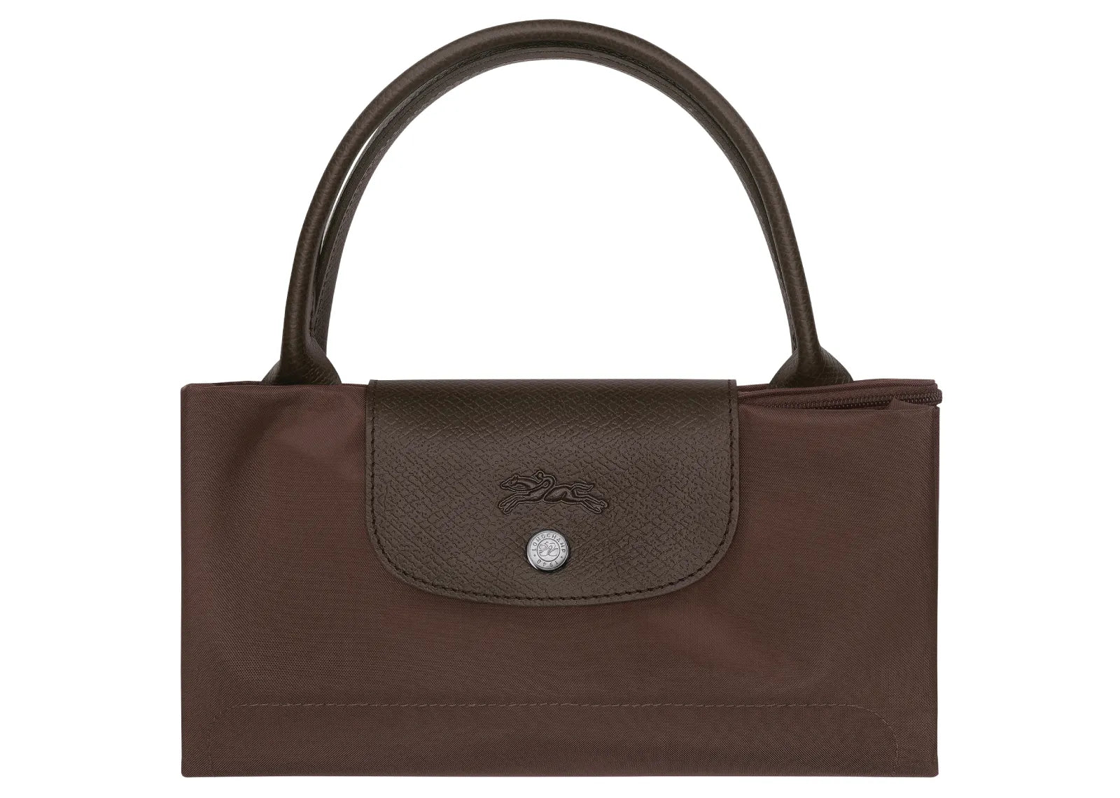 Longchamp Le Pliage Green Medium Handbag Mocha
