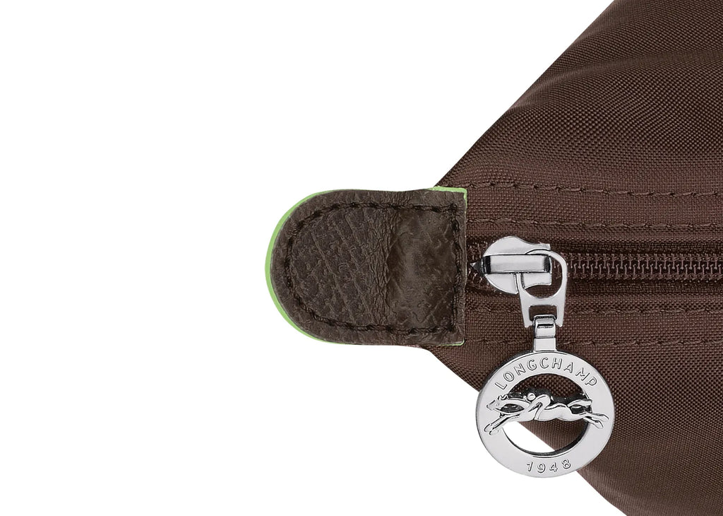Longchamp Le Pliage Green Medium Handbag Mocha