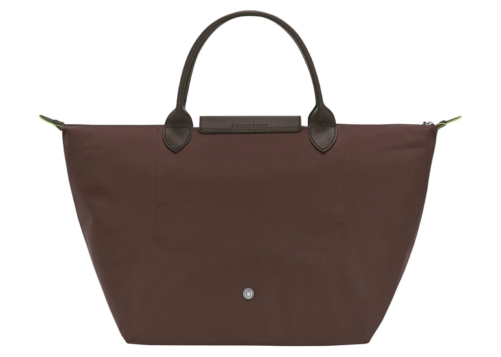Longchamp Le Pliage Green Medium Handbag Mocha