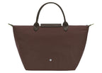 Longchamp Le Pliage Green Medium Handbag Mocha
