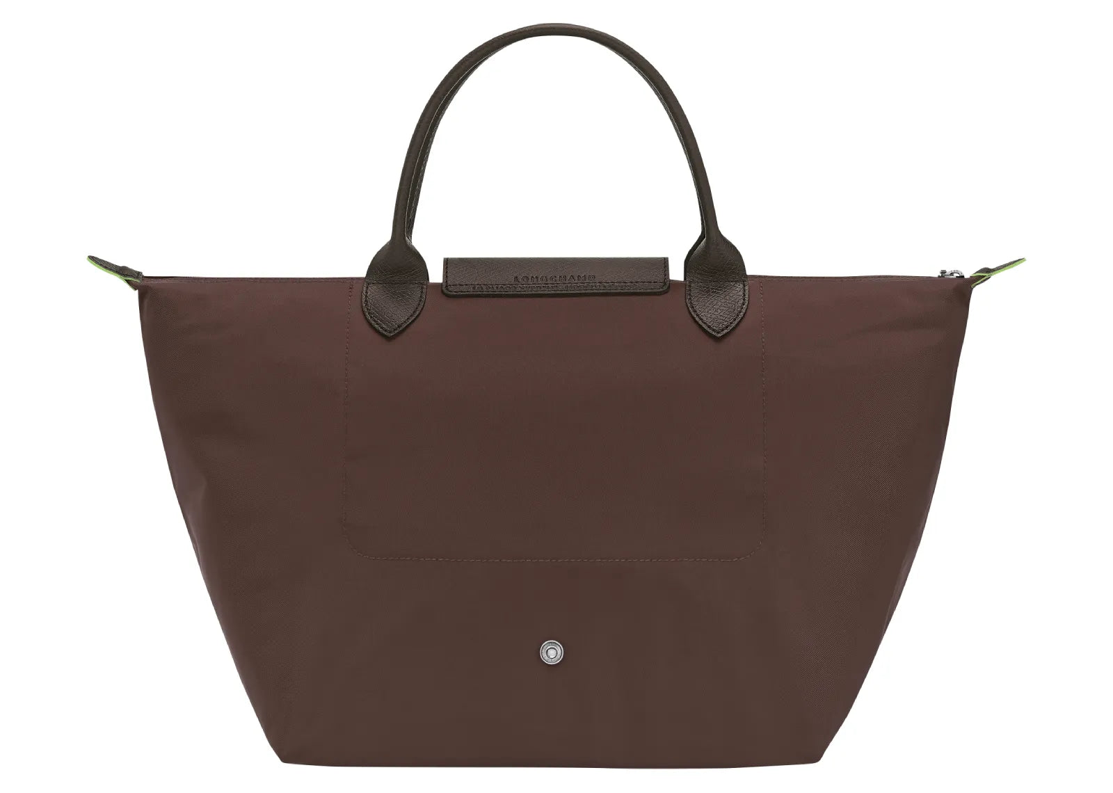 Longchamp Le Pliage Green Medium Handbag Mocha