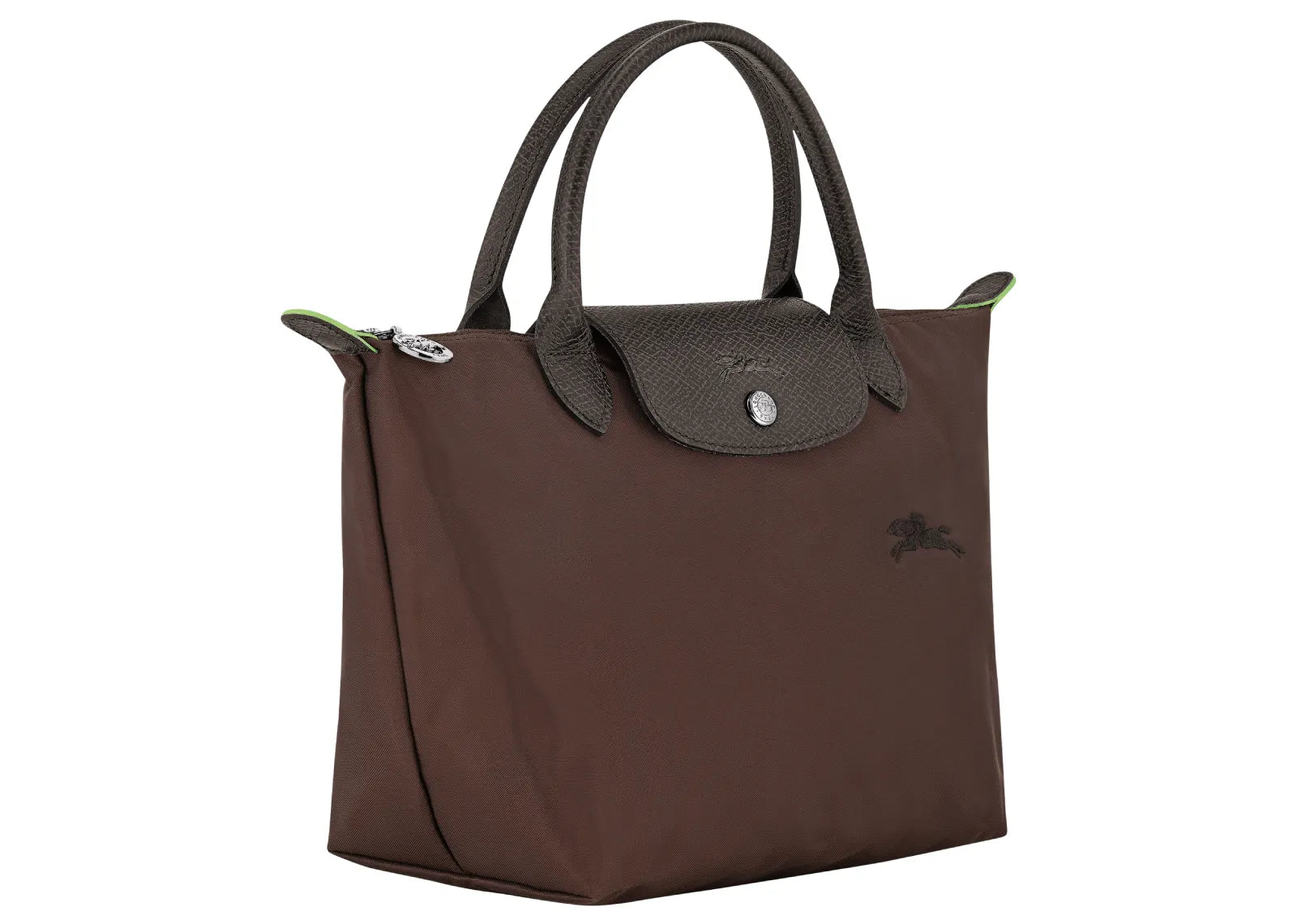 Longchamp Le Pliage Green Small Handbag Mocha