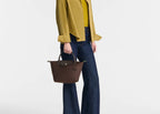 Longchamp Le Pliage Green Small Handbag Mocha