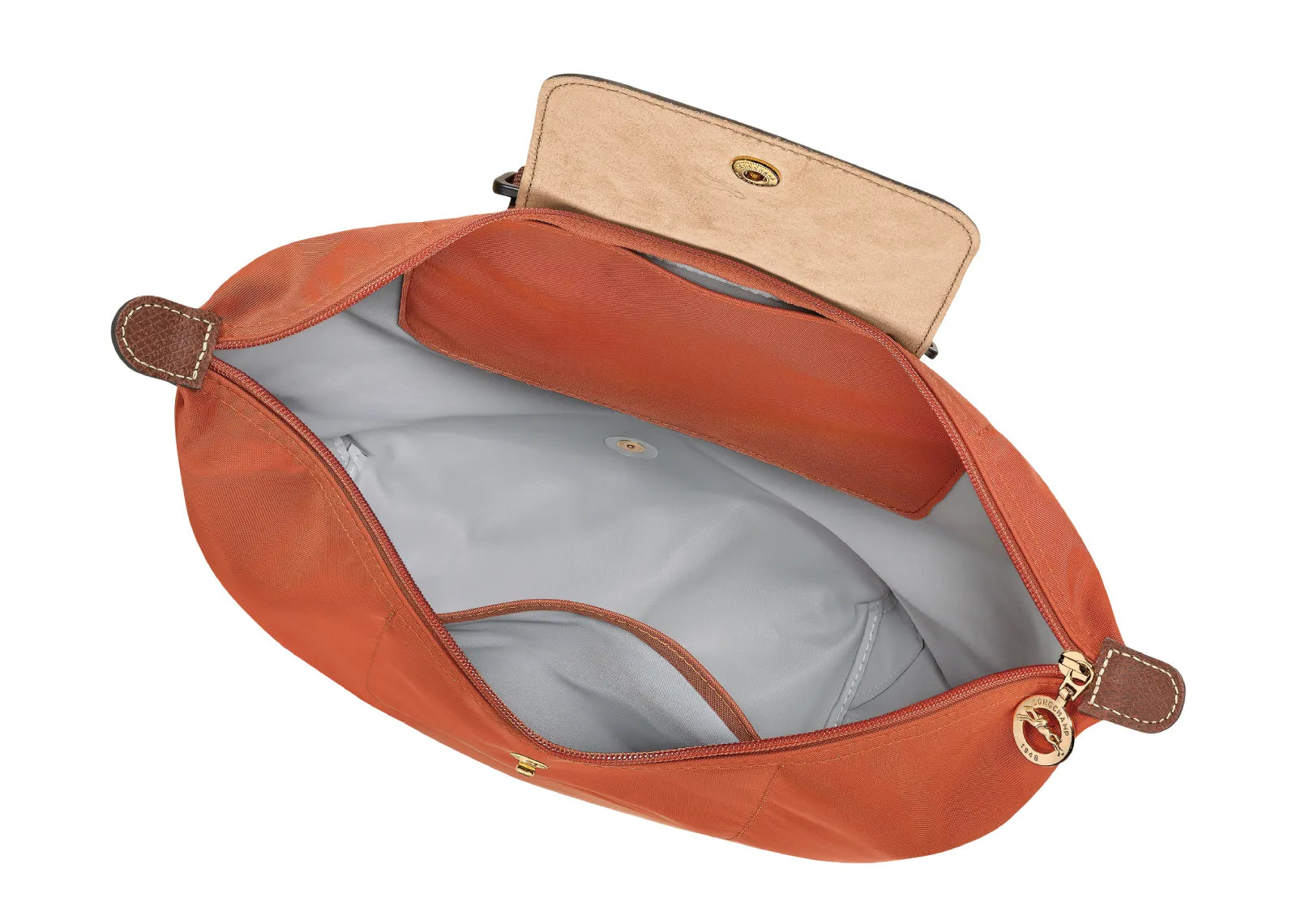 Longchamp Le Pliage Original M Backpack Brick