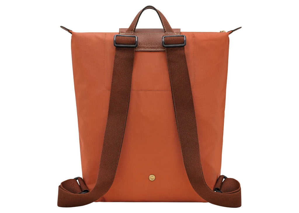 Longchamp Le Pliage Original M Backpack Brick
