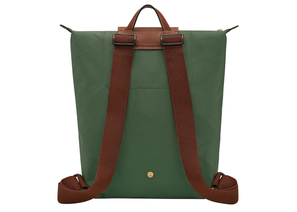 Longchamp Le Pliage Original M Backpack British Green