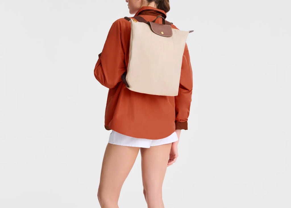 Longchamp Le Pliage Original M Backpack Paper