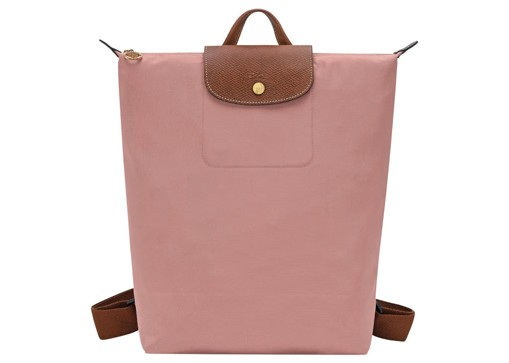 Longchamp Le Pliage Original M Backpack Pink Tea