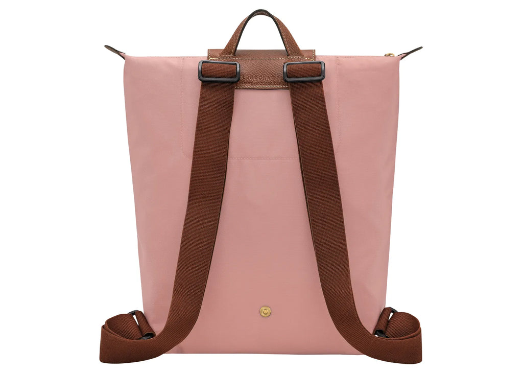 Longchamp Le Pliage Original M Backpack Pink Tea
