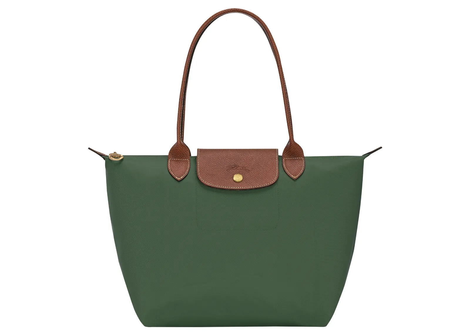 Longchamp Le Pliage Original Medium Tote Bag British Green