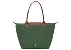 Longchamp Le Pliage Original Medium Tote Bag British Green