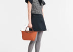 Longchamp Le Pliage Original Small Handbag Brick