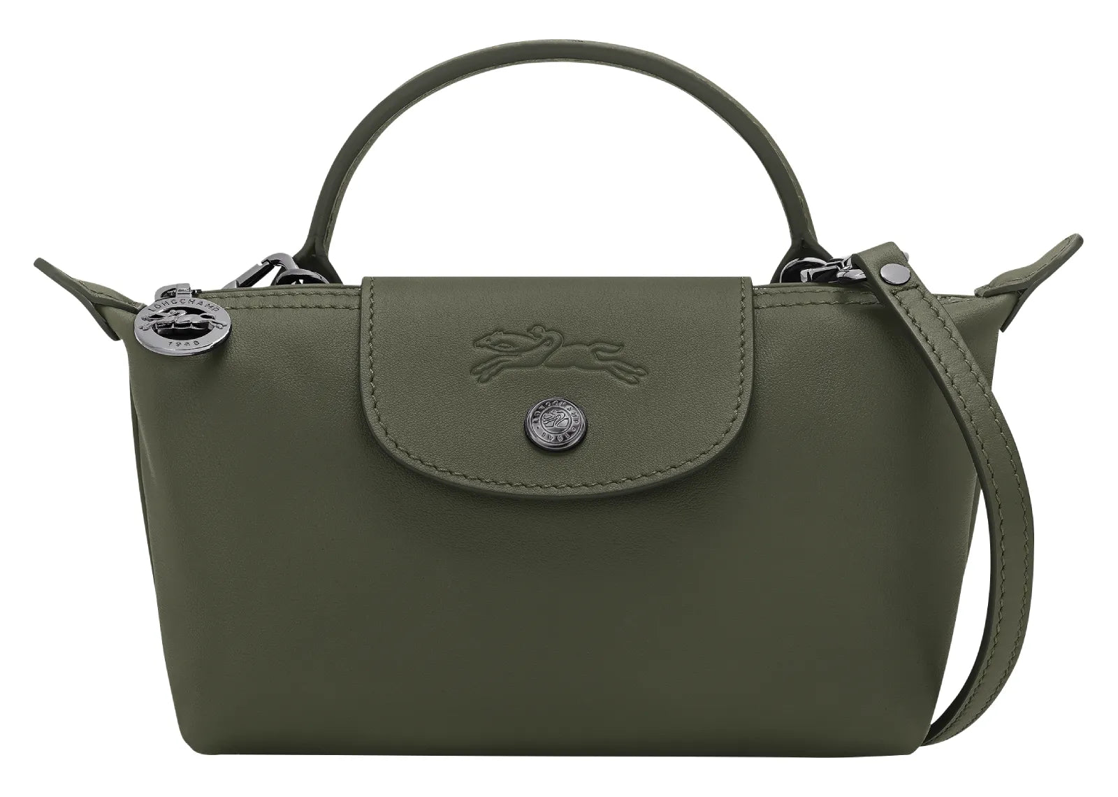 Longchamp Le Pliage Xtra XS Pouch Leather Fir