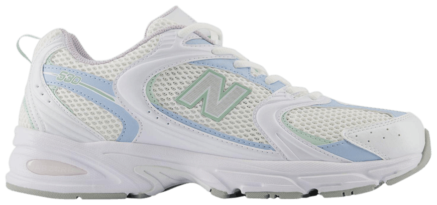 New Balance 530 White Light Chrome Blue