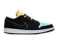 Nike Air Jordan 1 Low Black Aurora Green Laser Orange