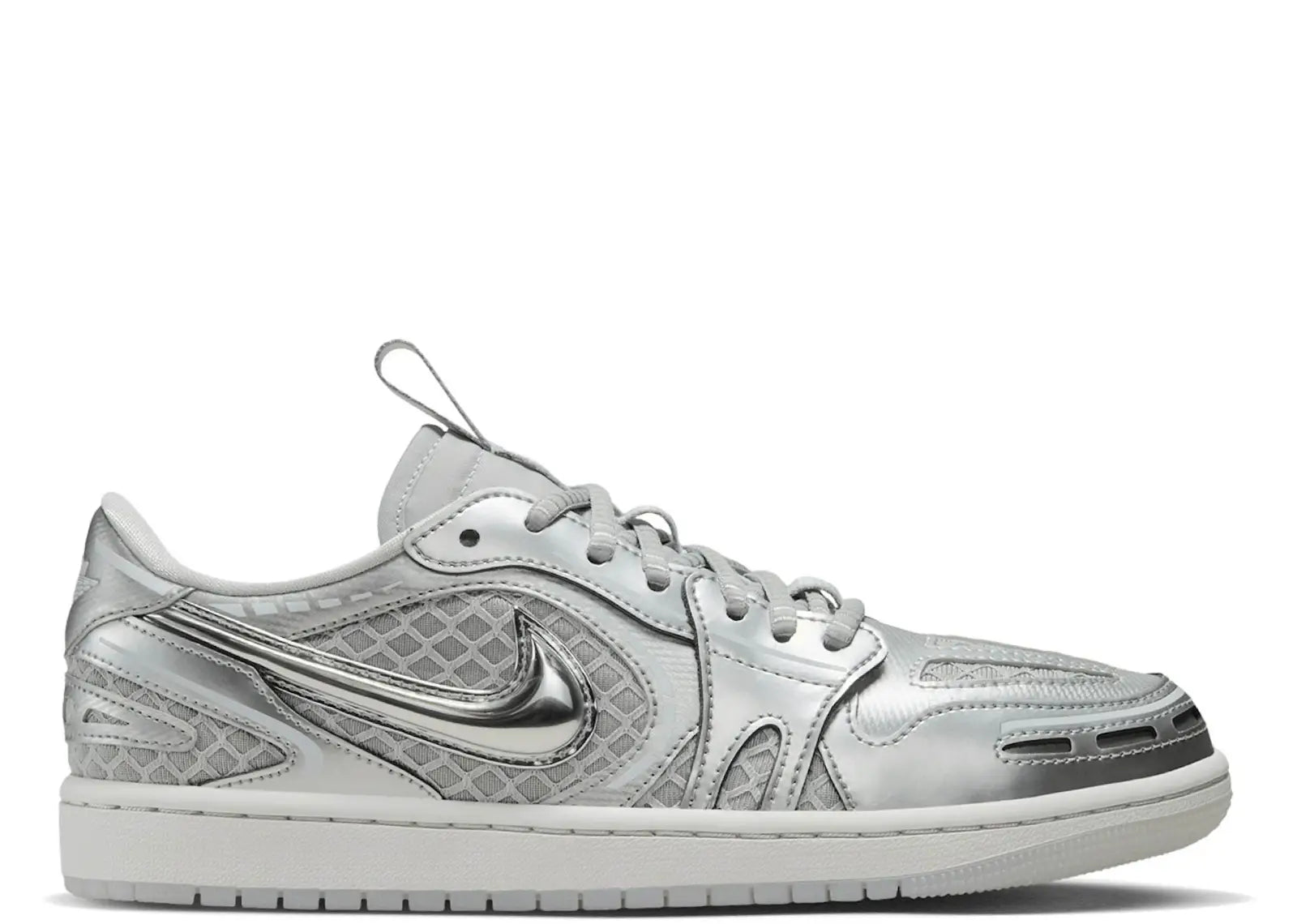 Nike Air Jordan 1 Low Method of Make V 3 Metallic Silver (W)