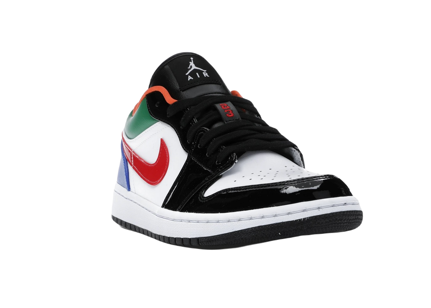 Nike Air Jordan 1 Low Multi-Color Black Toe (W)
