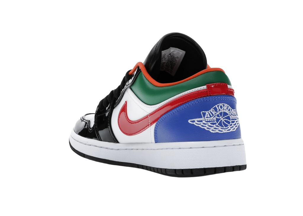 Nike Air Jordan 1 Low Multi-Color Black Toe (W)