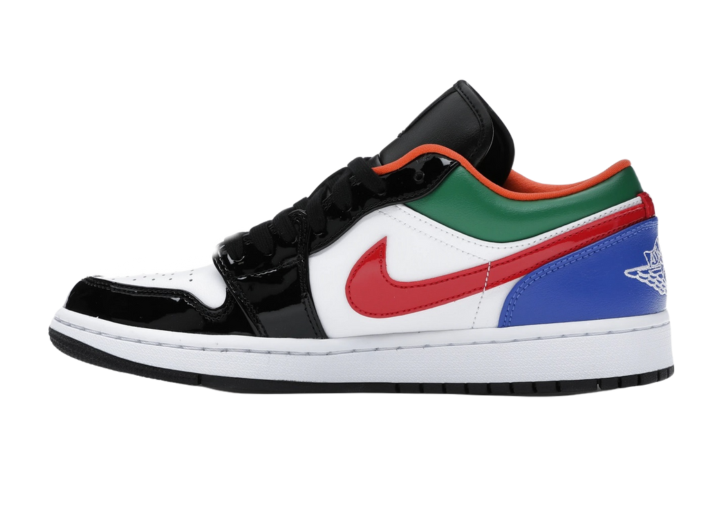 Nike Air Jordan 1 Low Multi-Color Black Toe (W)