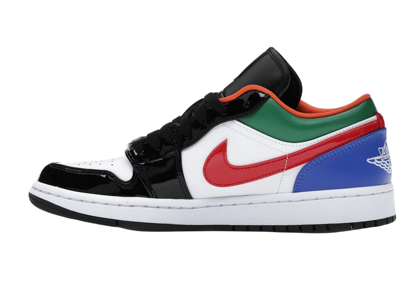 Nike Air Jordan 1 Low Multi-Color Black Toe (W)