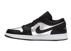 Nike Air Jordan 1 Low SE Black Metallic Silver (W)