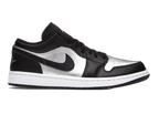 Nike Air Jordan 1 Low SE Black Metallic Silver (W)
