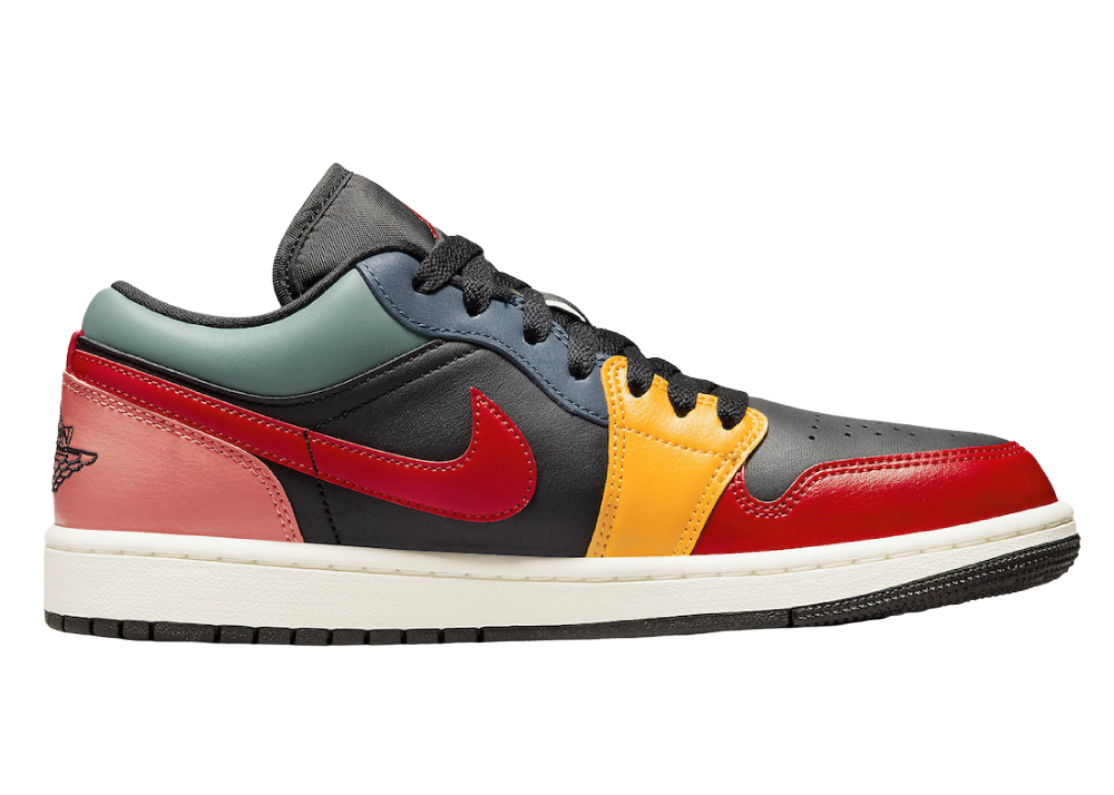 Nike Air Jordan 1 Low SE Black Multi-Color (W)