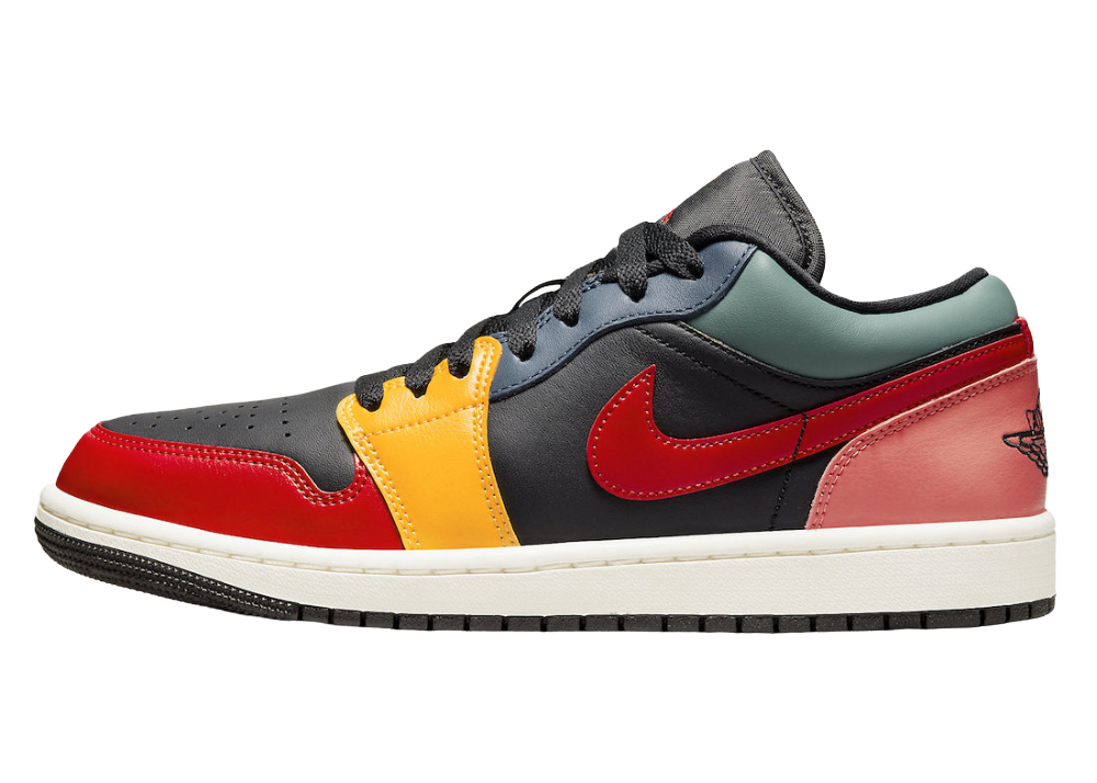 Nike Air Jordan 1 Low SE Black Multi-Color (W)