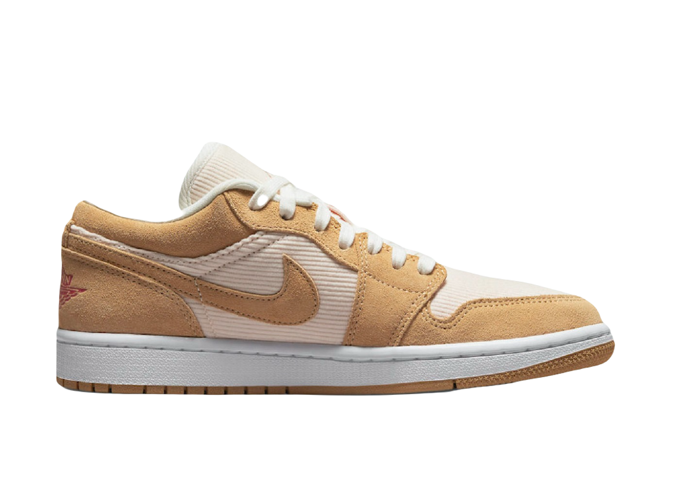 Nike Air Jordan 1 Low SE Twine Orange Quartz Corduroy (W)
