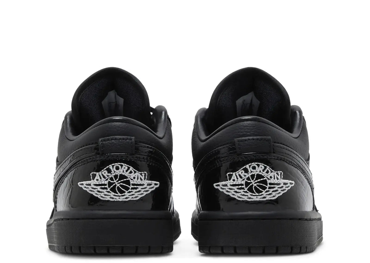 Nike Air Jordan 1 Low SE Patent Elephant Black (W)