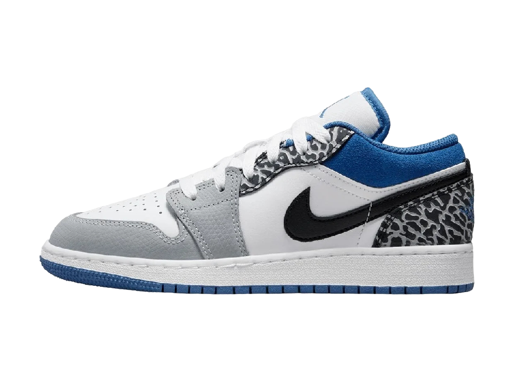 Nike Air Jordan 1 Low SE True Blue (GS)