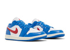 Nike Air Jordan 1 Low Sport Blue Gym Red (W)