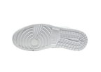 Nike Air Jordan 1 Low Triple White Tumbled Leather