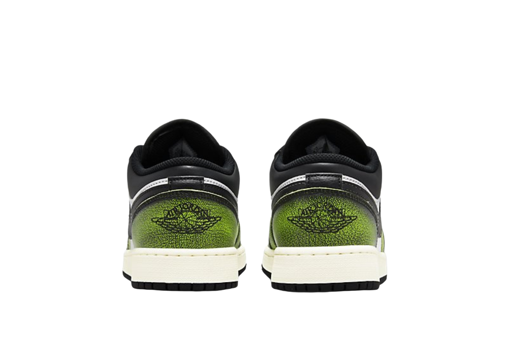 Nike Air Jordan 1 Low White Black Green (GS)