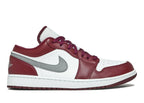 Nike Air Jordan 1 Low White Bordeaux