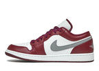 Nike Air Jordan 1 Low White Bordeaux