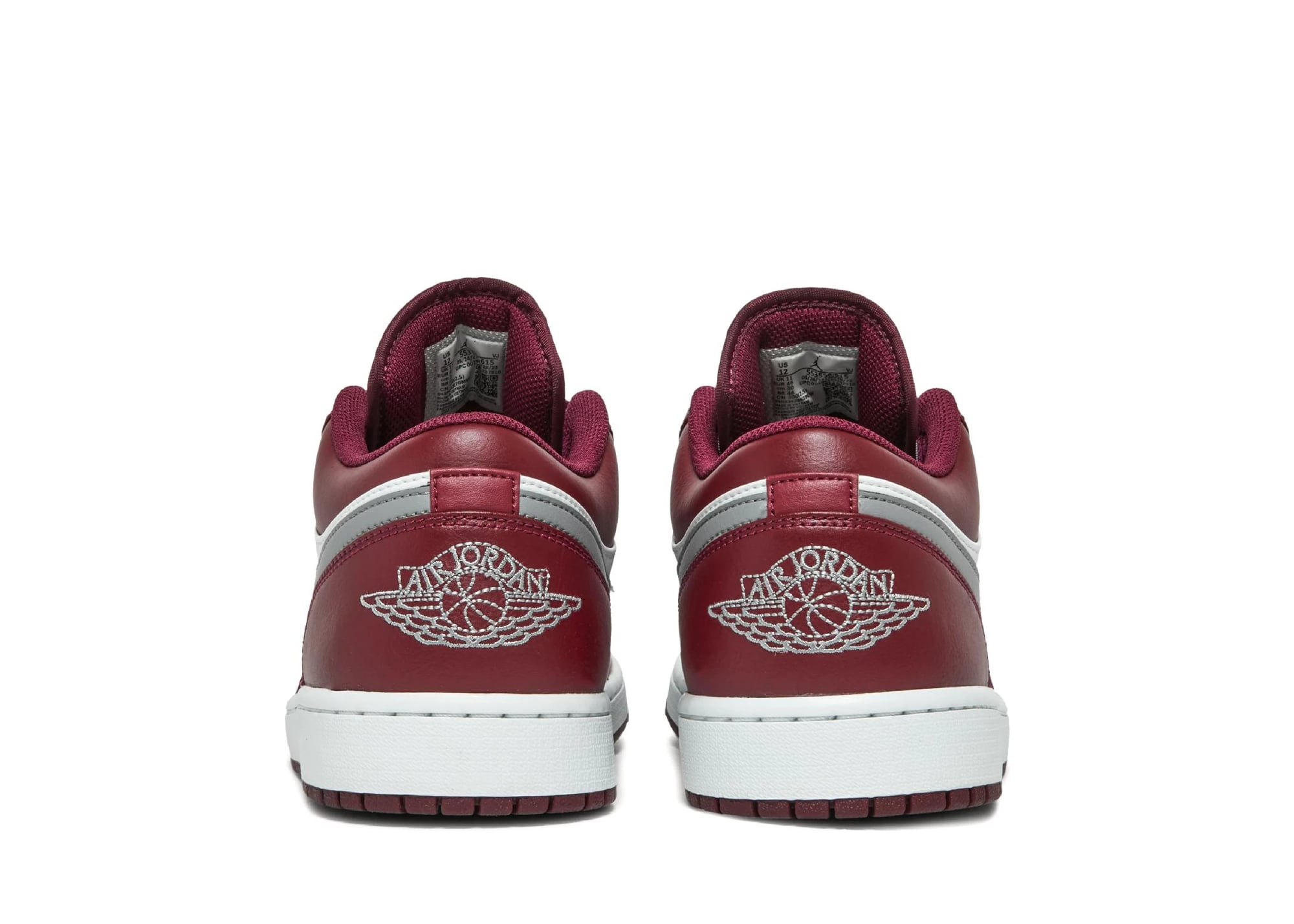 Nike Air Jordan 1 Low White Bordeaux