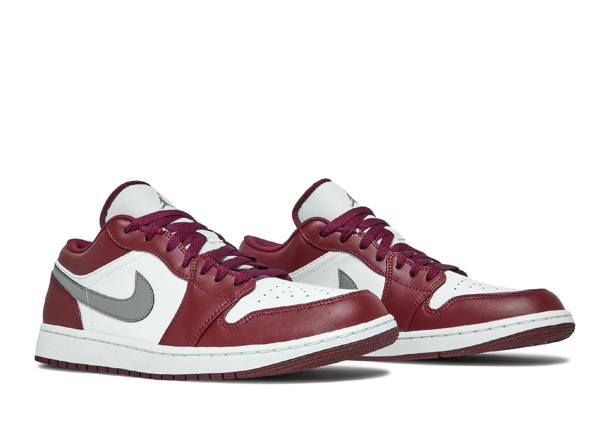 Nike Air Jordan 1 Low White Bordeaux