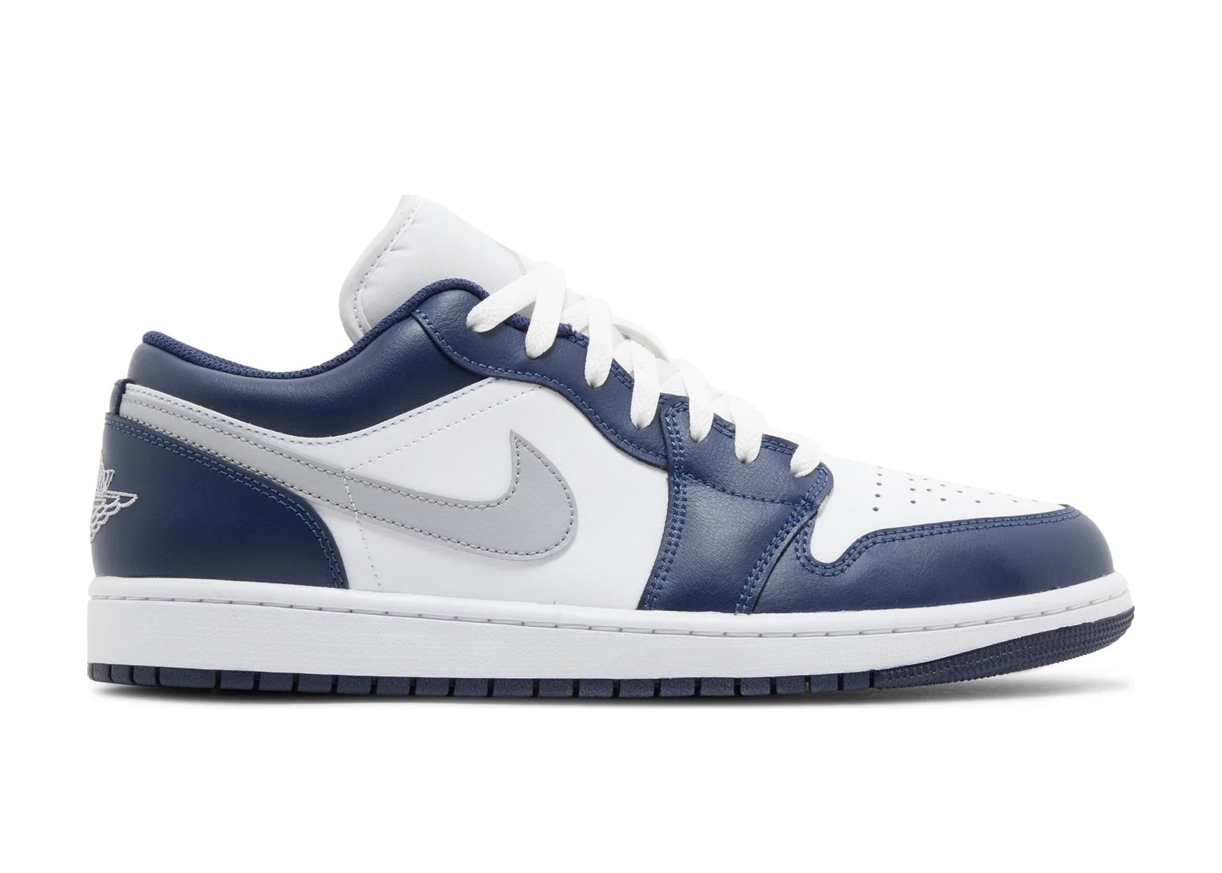 Nike Air Jordan 1 Low Wolf Grey Midnight Navy