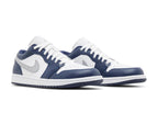 Nike Air Jordan 1 Low Wolf Grey Midnight Navy