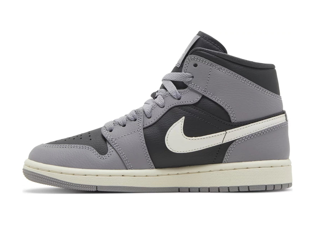 Nike Air Jordan 1 Mid Cement Grey (W)