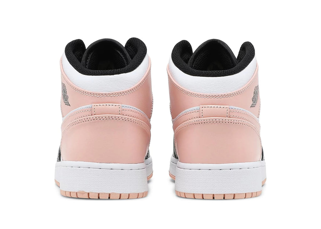 Nike Air Jordan 1 Mid Crimson Tint Toe (GS)