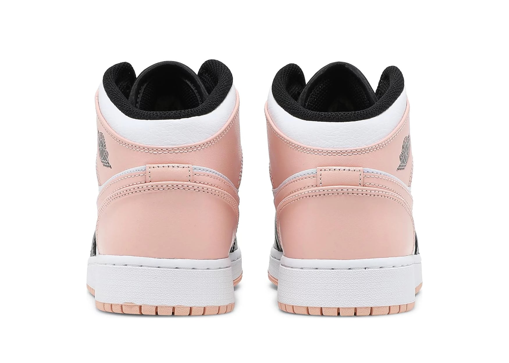 Nike Air Jordan 1 Mid Crimson Tint Toe (GS)