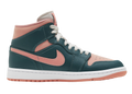 Nike Air Jordan 1 Mid Dark Teal Green (W)
