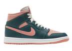 Nike Air Jordan 1 Mid Dark Teal Green (W)