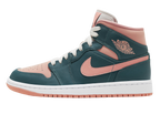 Nike Air Jordan 1 Mid Dark Teal Green (W)