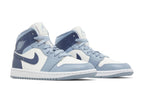 Nike Air Jordan 1 Mid Diffused Blue (W)