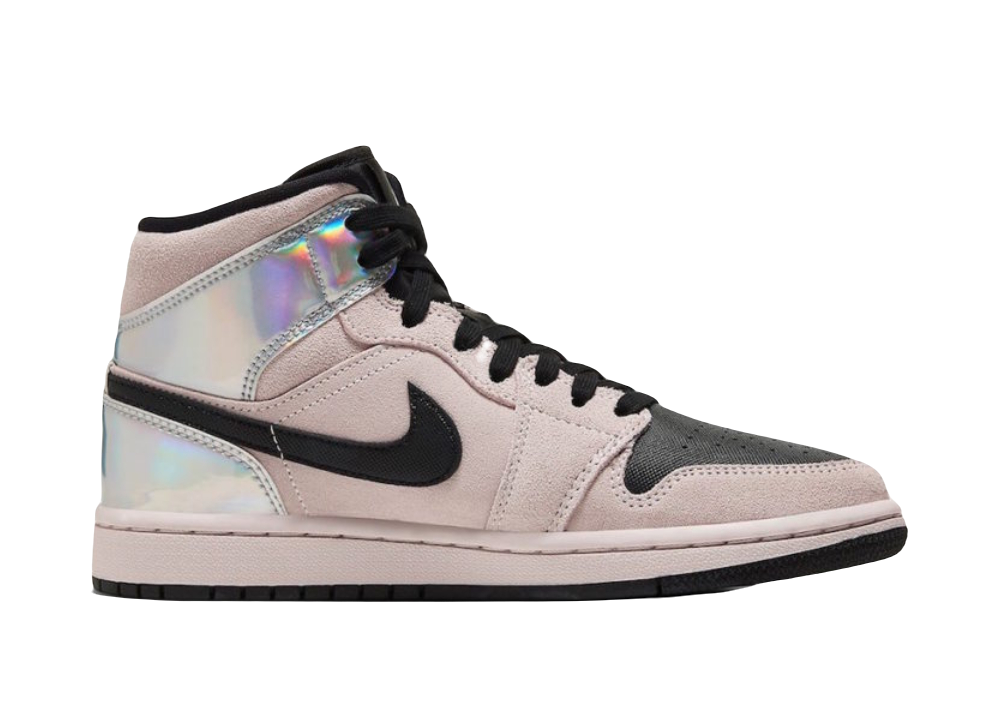 Nike Air Jordan 1 Mid Dirty Powder Iridescent (W)