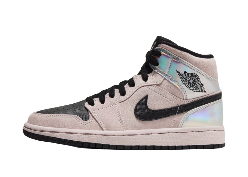Nike Air Jordan 1 Mid Dirty Powder Iridescent (W)
